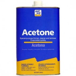 KLEAN STRIP KS QAC18 ACETONE FAST DRYING QUARTS