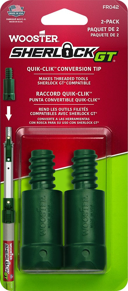 Wooster R042 Sherlock GT Conversion Tip (2pk)