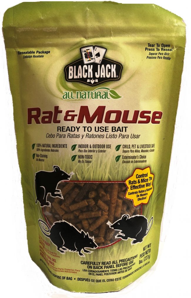 SAFEGUARD 7389 BLACK JACK 8 OZ ALL NATURAL RAT AND MOUSE BAIT