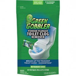 Green Gobbler 16.5 oz. Powder Plunger Toilet Clog Remover GGPP1