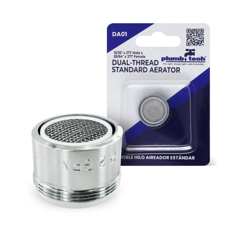 Plumb Tech Dual Thread Standard Aerator DA01