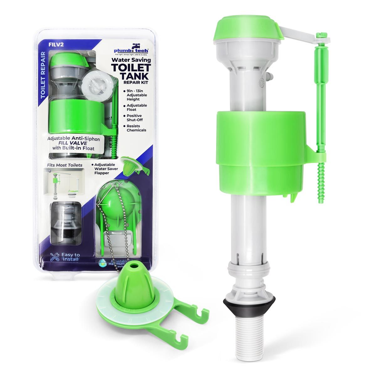 Plumb Tech Integral Float Toilet Rebuild Kit FILV2