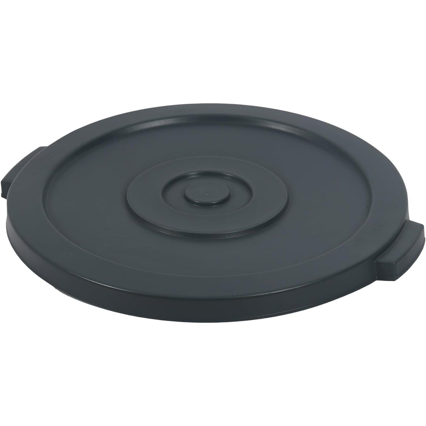 Lid for 32-Gallon Round Trash Can, Gray- P575-01015