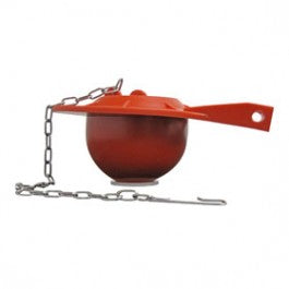 PLUMB PAK K833-3 FLAPPER 3" RED RUBBER FITS MOST 3" FLUSH VALVES