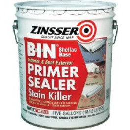 ZINSSER B-I-N 900 PRIMER/SEALER ULTIMATE STAIN BLOCKER SHELLAC BASE WHITE