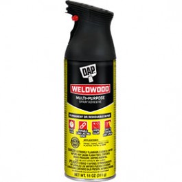 DAP 00124 WELDWOOD MULTIPURPOSE 11OZ SPRAY ADHESIVE
