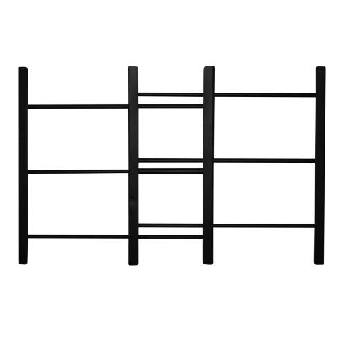 3 Bar Window Guards: 15" Height, Adjustable width from 15" to 24" WG15-24