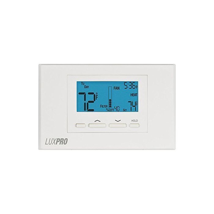 LuxPRO P621U LuxPro 675- Thermostat, 5-1-1P, NP, 2H/C
