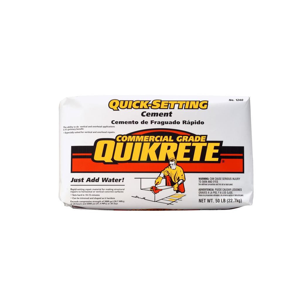 QUIKRETE QUICK SET CEMENT 50LB 1240-50 QSC50