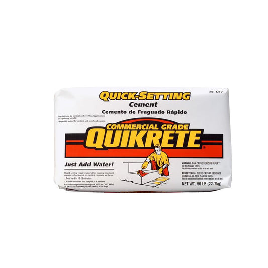 QUIKRETE QUICK SET CEMENT 50LB 1240-50 QSC50