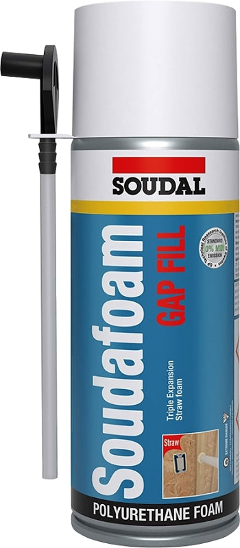 Soudal 130465 12oz Gap Fill High Expansion Straw Foam