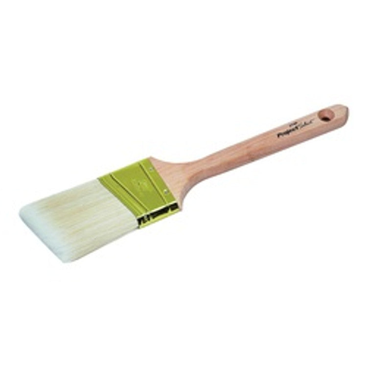 Linzer WC 2140-2.5 Paint Brush, Natural, Wood Handle, 2-1/2 in W, 3-1/4 in L Bristle, Polyester Bristle (Copy)