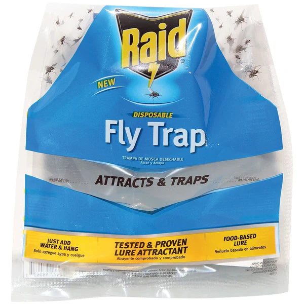 RAID – FLY TRAP BAG-DISPOSABLE  FLYBAG
