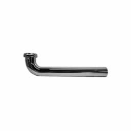 22 GAUGE 1 1/2" OD x 11 1/2" ROUGH BRASS BENT WASTE ARM (WITH NUT)