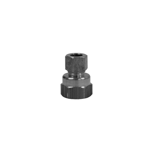 COMPRESSION CONNECTION - O.D. Compression x Female IPS 1/4" x 1/2" A5342C Brass