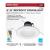 S11883  13.5WLED/DLR/5-6/WS/5CCT/RD/DB  Field Selectable LED Downlight Retrofit; Deep Baffle; 8/10.5/13.5 Watts; 27K/30K/35K/40K/50K CCT; 5-6 Inch; Round Shape; White Finish; 120 Volts