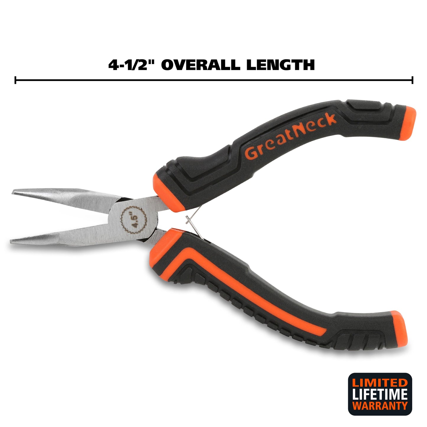 GreatNeck HBN4C Bent Nose Hobby Pliers (4-1/2 Inch)