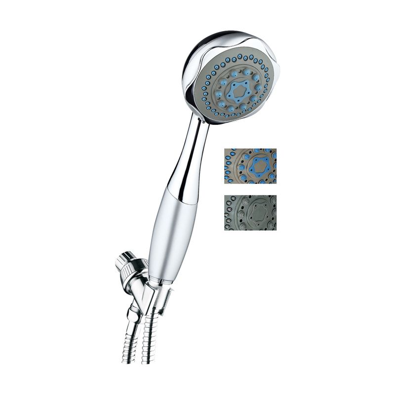 Jumbo 5 Function Shower Head with Massager and Holder SH501