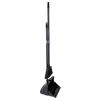 Power Clean Lobby Dustpan and Angled Broom with Hanging Hook  LDP-BN