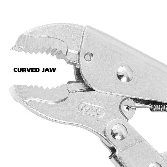 GreatNeck LP7CR 7 Inch Curved Jaw Locking Pliers
