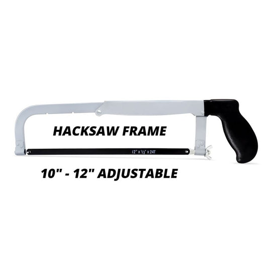 GRIP TIGHT 10" - 12" Adjustable Hacksaw Frame N1808