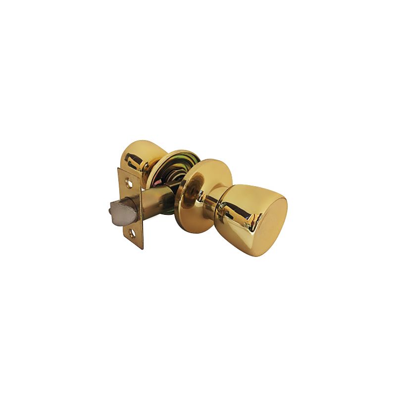 Premier Lock  Solid Brass Passage Door Knob-Tubular - Carded PA05