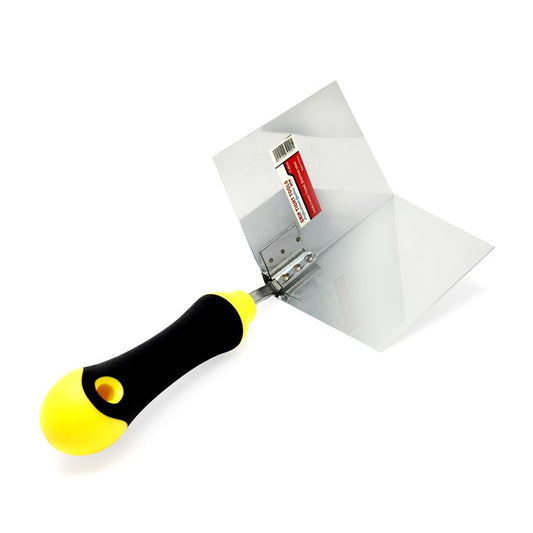 Stainless Steel Inside Corner Trowel T0935- Comfort Grip Handle