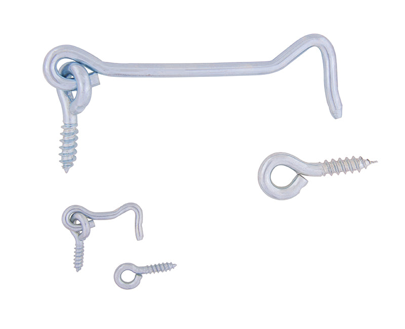 Tuff Stuff Fasteners GATE HOOK & EYE 4" - 2 PER PKG TSF40104